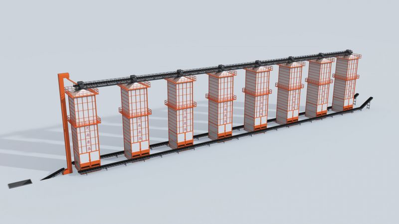 靜態(tài)烘干機，靜態(tài)房式烘干機，立式靜態(tài)烘干機，立式靜態(tài)烘干機，無破碎，成本低