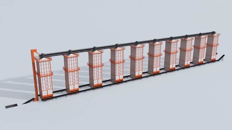 靜態(tài)烘干機，靜態(tài)房式烘干機，立式靜態(tài)烘干機，立式靜態(tài)烘干機，無破碎，成本低